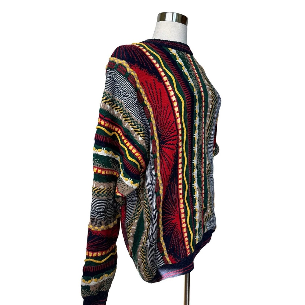 Coogi Mens Sweater -Missing Tag- Cotton Colorful - XL/XXL - Picture 3 of 10
